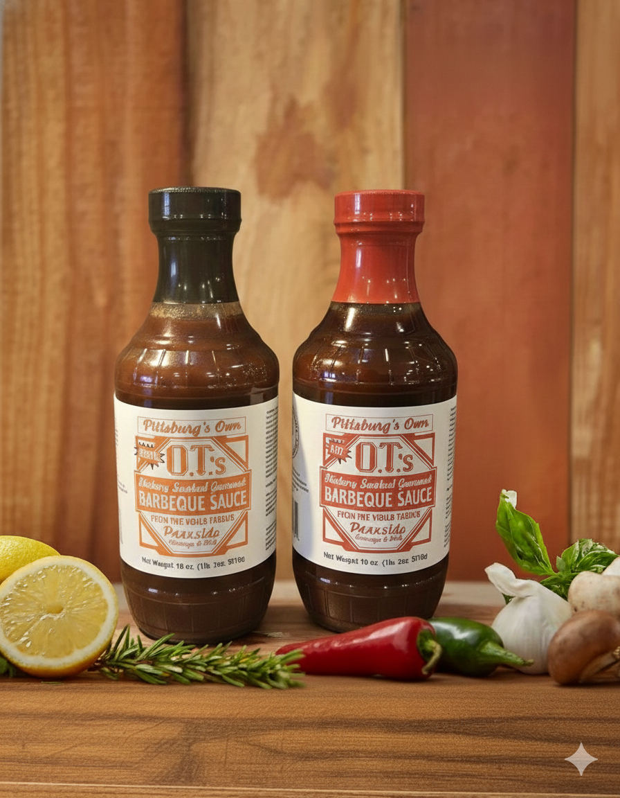 O.T.'s Hickory Smoked Gourmet Barbeque Sauce - MILD